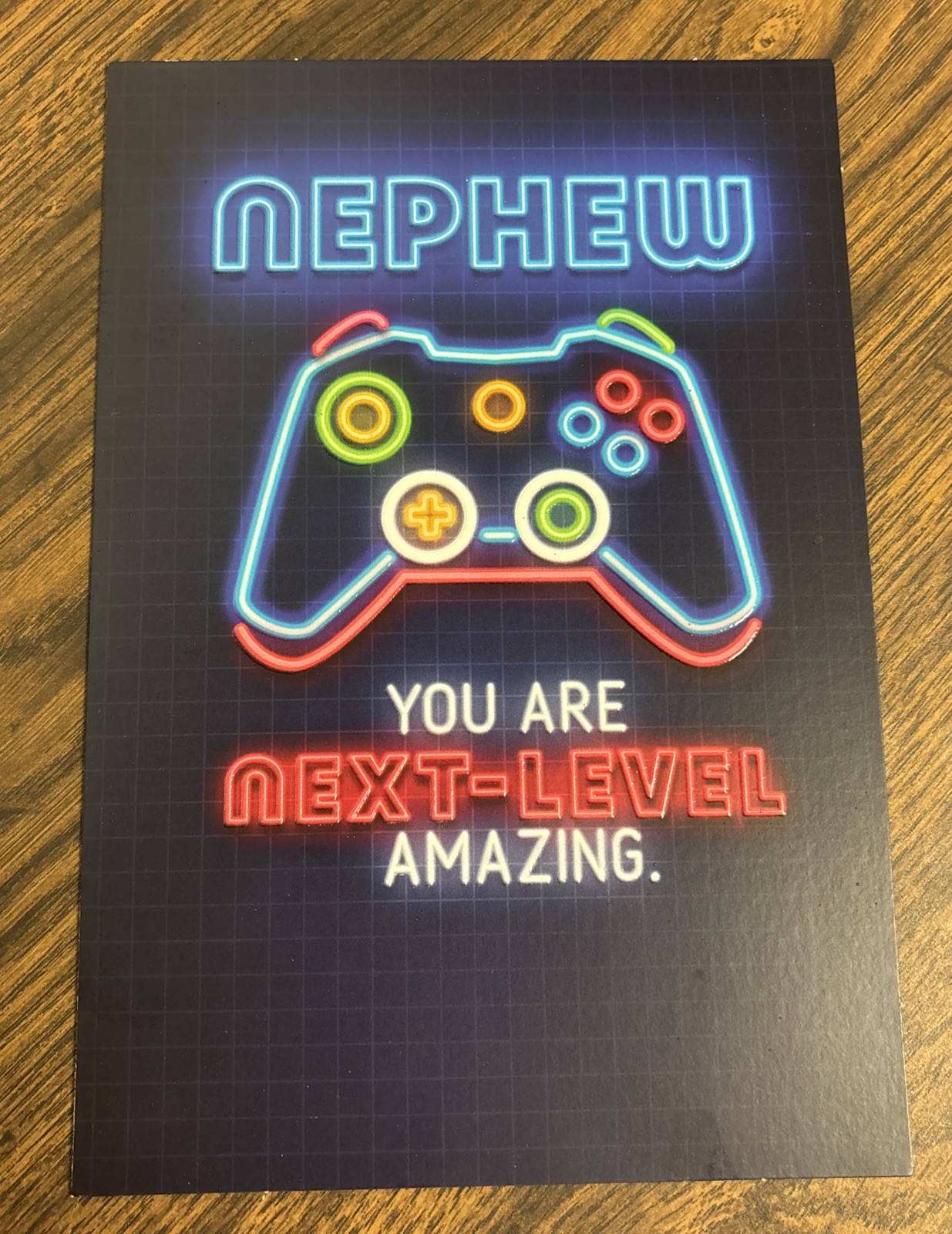 HAPPY BIRTHDAY NEPHEW Next Level Amazing 5.5”x8” Large Hallmark Greeting Card