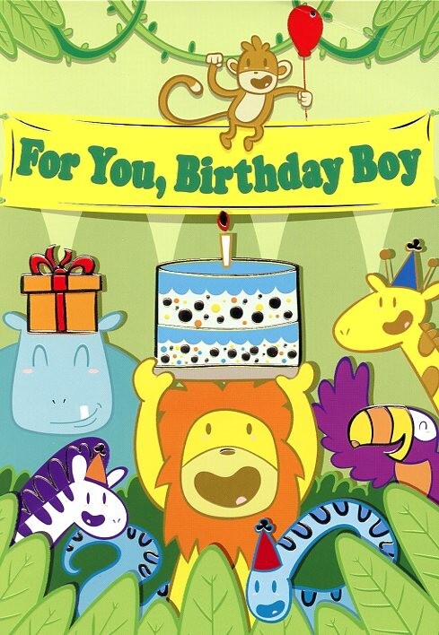 For You, Birthday Boy- Birthday Greeting Card – 3023