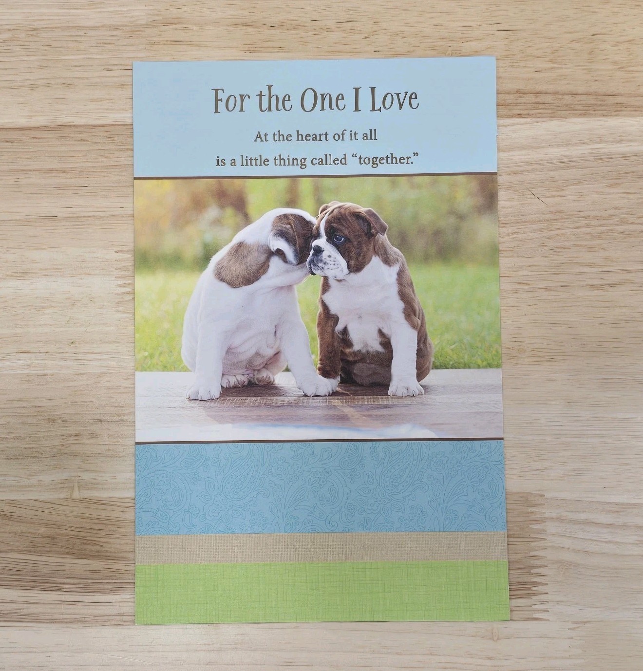 Greeting Card Happy Anniversary for Husband Wife Spouse Dogs