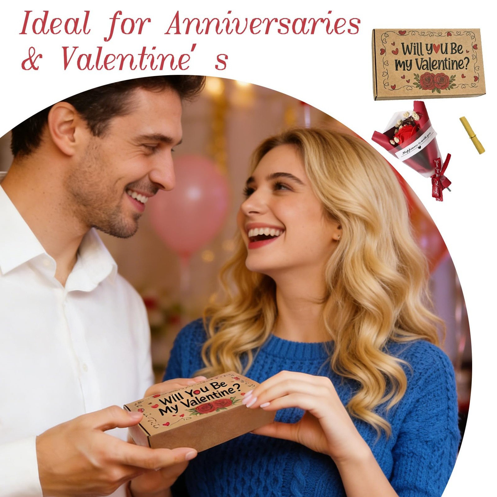 Will You Be My Girlfriend Proposal Matchbox Card – Handmade ‘Will You Be My V…