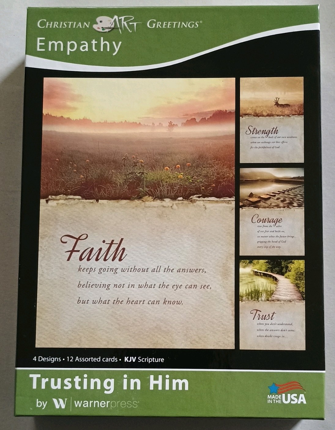 G4117 – EMPATHY – TRUSTING IN HIM – KJV