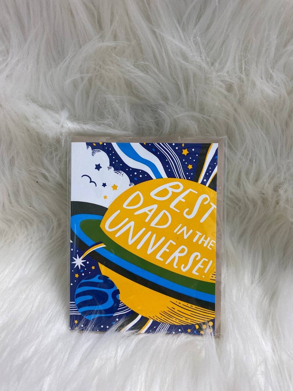 Hello Lucky Cards “Best Dad In The Universe” Card