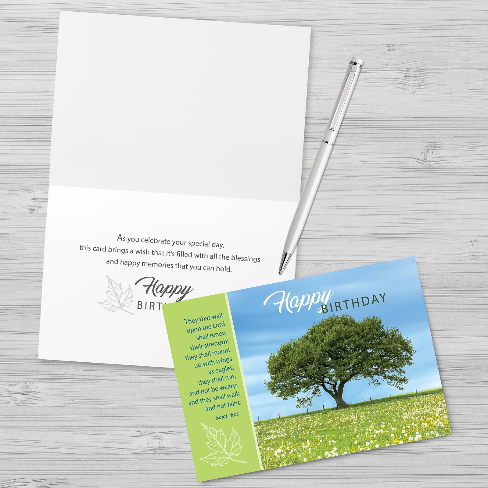 Designer Greetings Landscape Birthday Boxed Card Assortment, God’s Majesty wi…