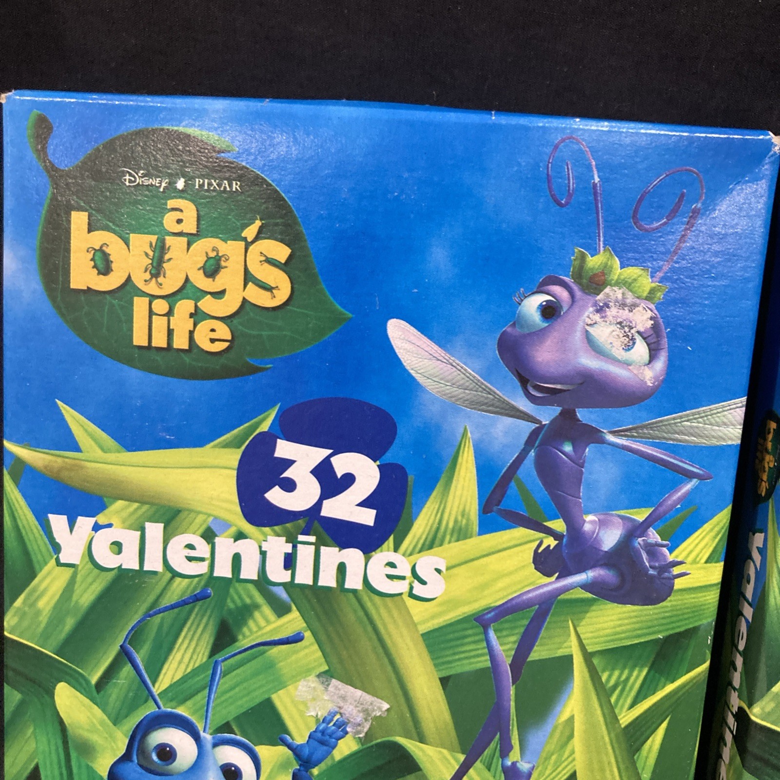 A Bugs Life Disney Pixar 32 Valentines W/ 48 Stickers New Sealed (2)