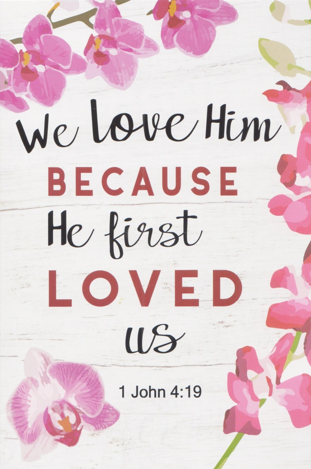 Christian Greeting Cards – Inspirational 1 Card 1 Envelope Blank Greeting Card