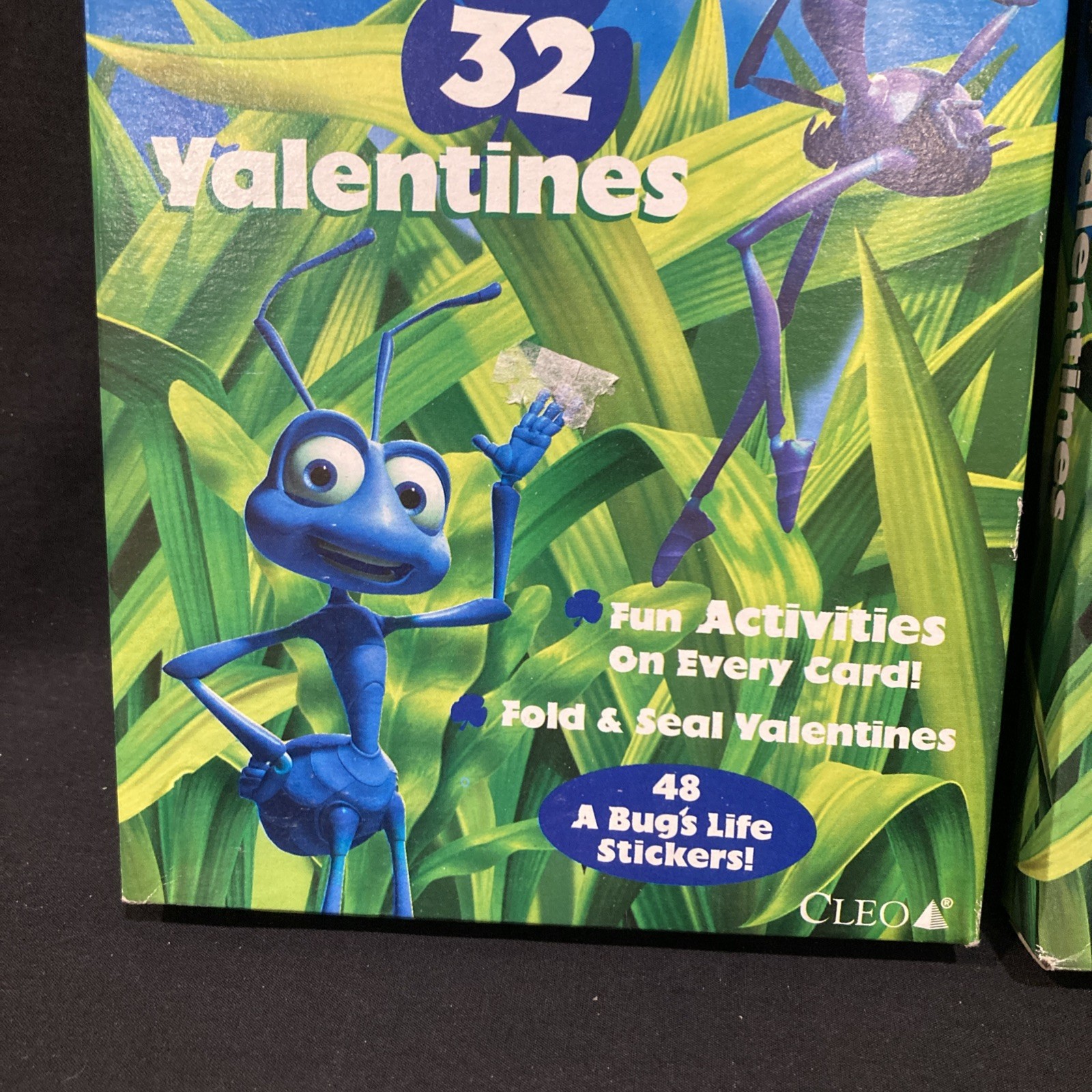 A Bugs Life Disney Pixar 32 Valentines W/ 48 Stickers New Sealed (2)