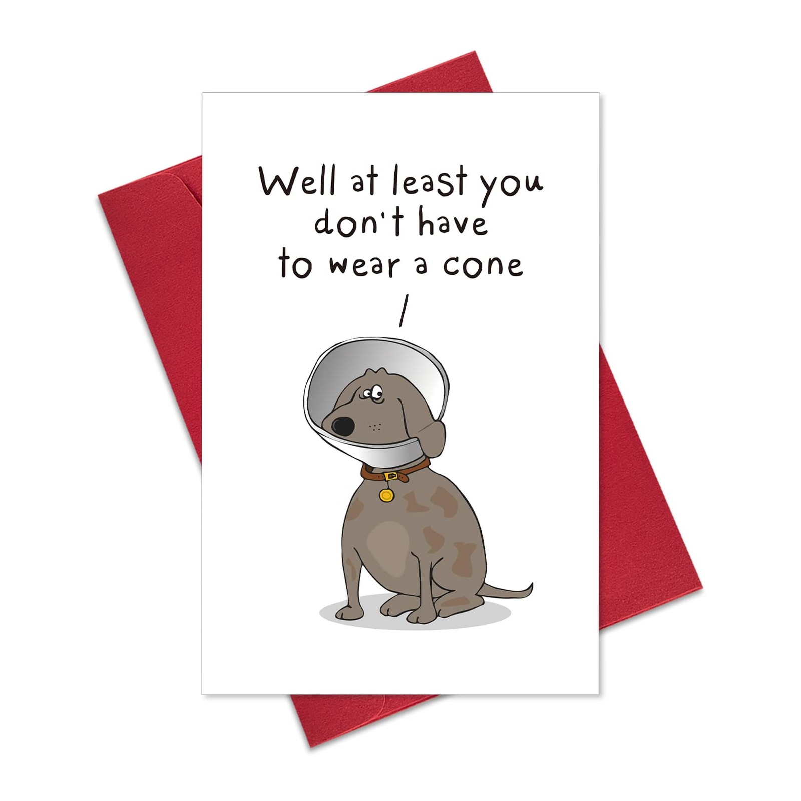 Funny Get Well Soon Card Gift, Humor Speedy Surgery Recovery get well