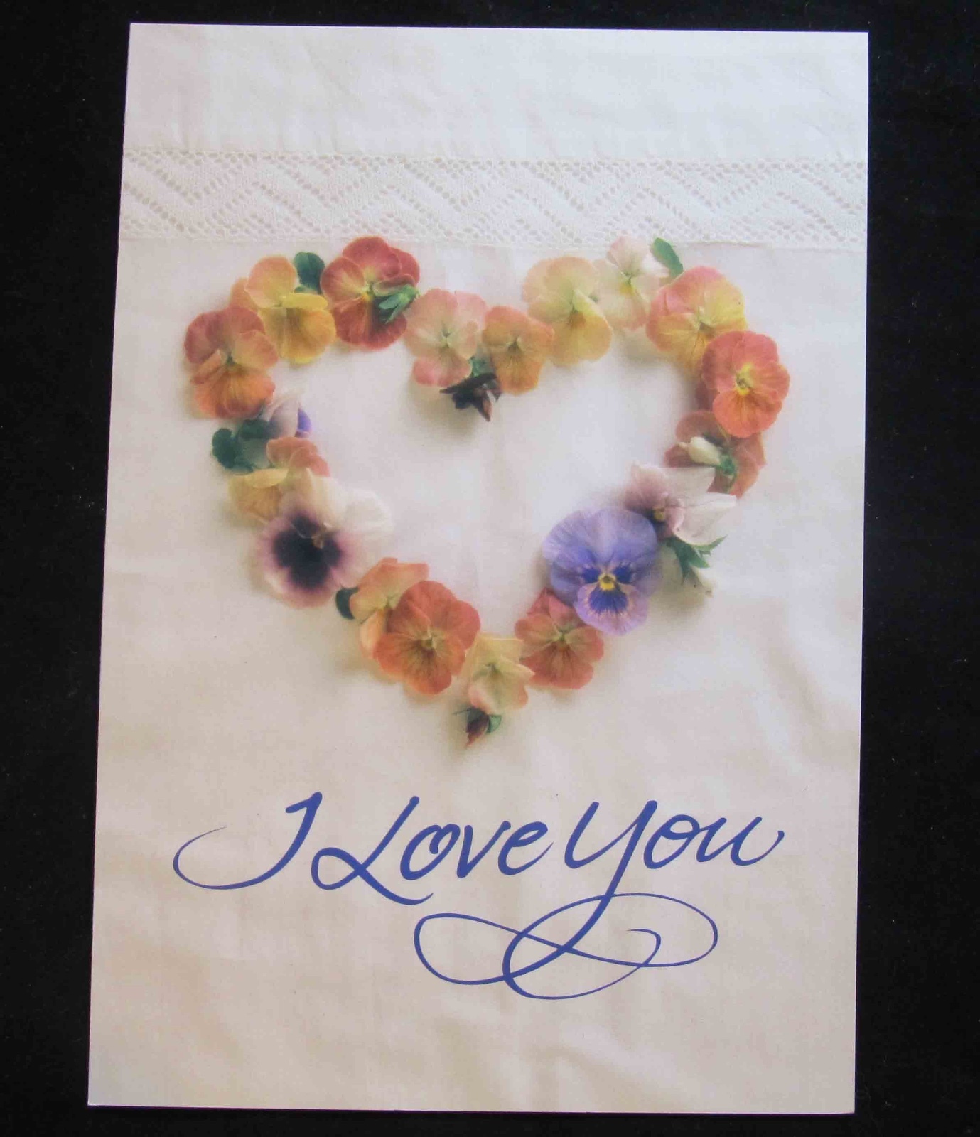 Leanin Tree Valentine Card Valentine’s Day Love Simple From The Heart Love V10