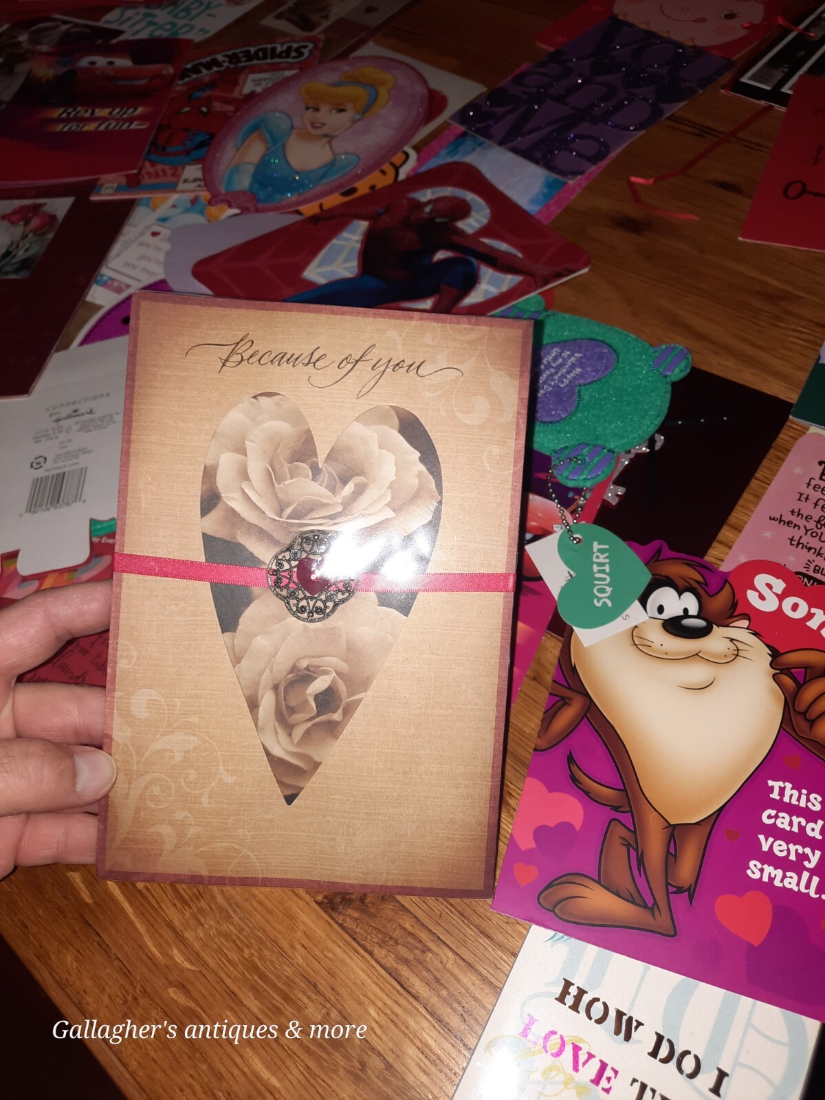 Lot of 40+ Hallmark valentine’s day Greeting Cards – New – Variety of designs
