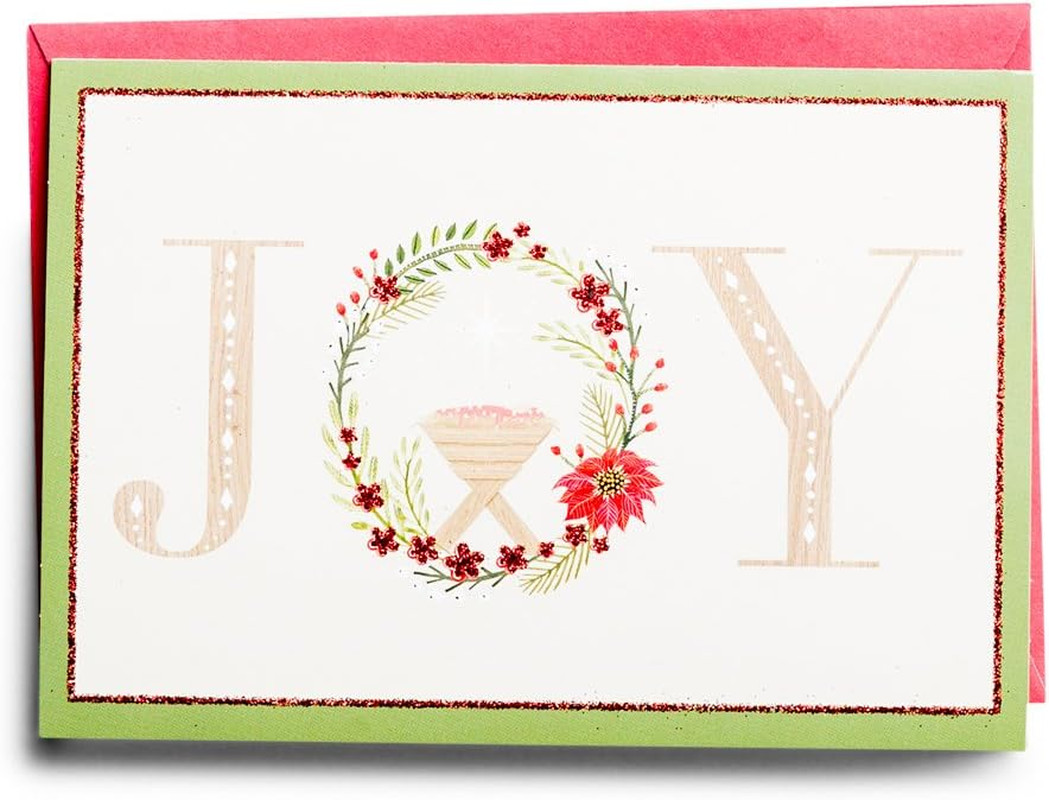 – Joy – 18 Boxed Christmas Cards and Envelopes, KJV (60643)