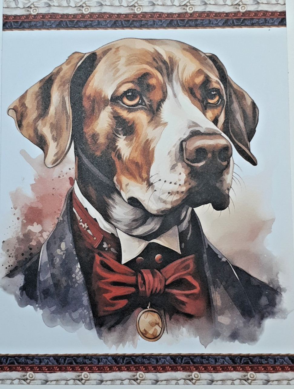 dog any occasion card #ED664