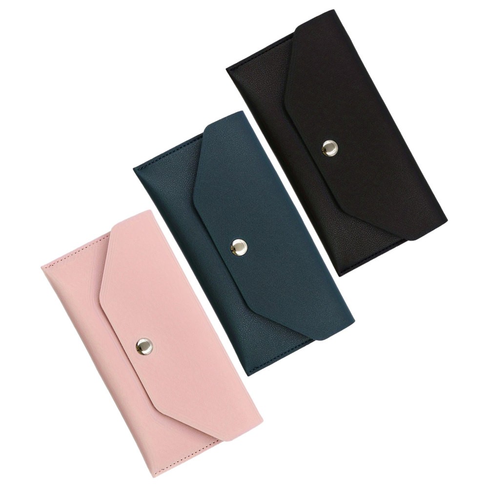 3 Pcs Money Wallet Budget Envelope Earphone Protective Case Pouch Cute