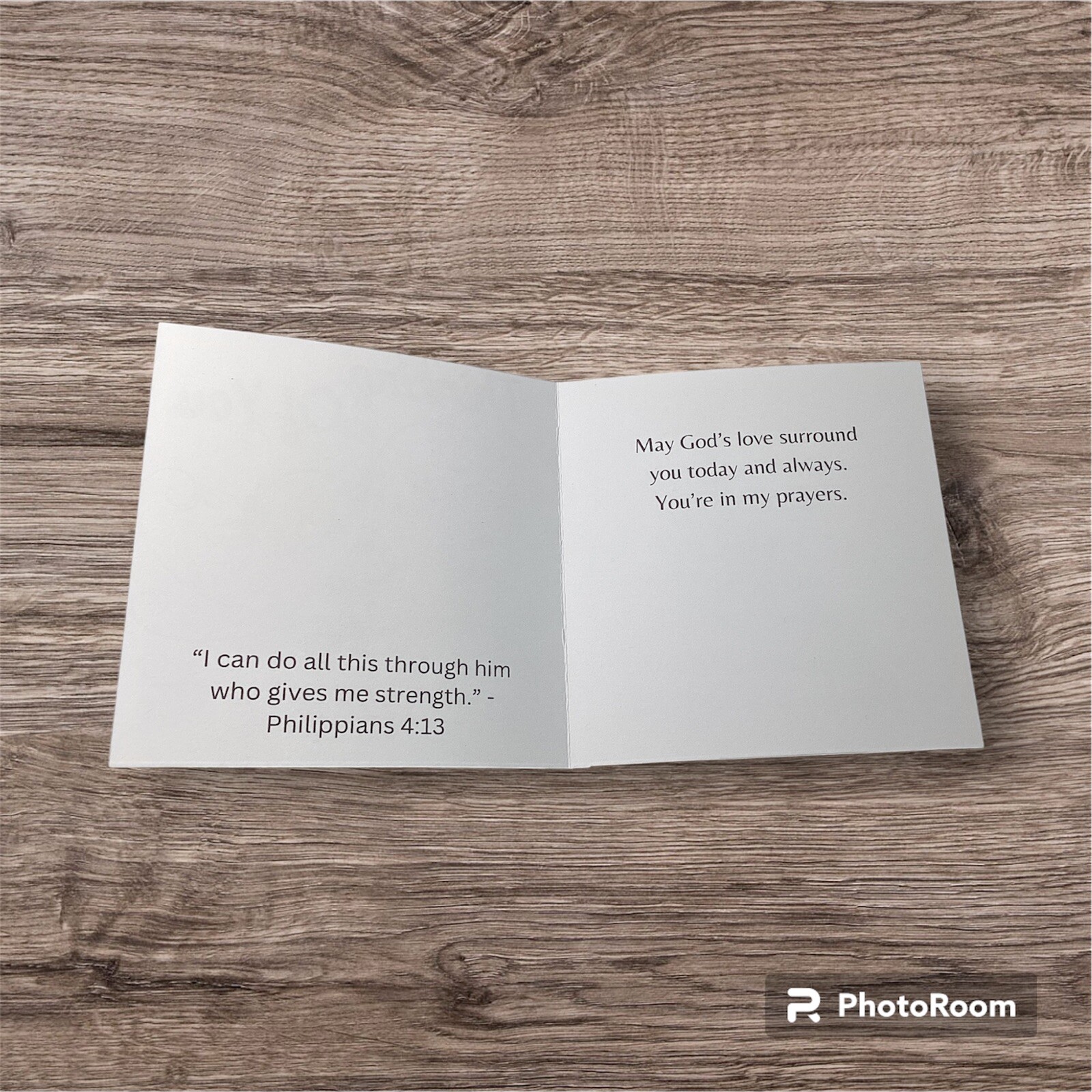 5×5 Thinking Of You Card Religious Friend Her Him HM