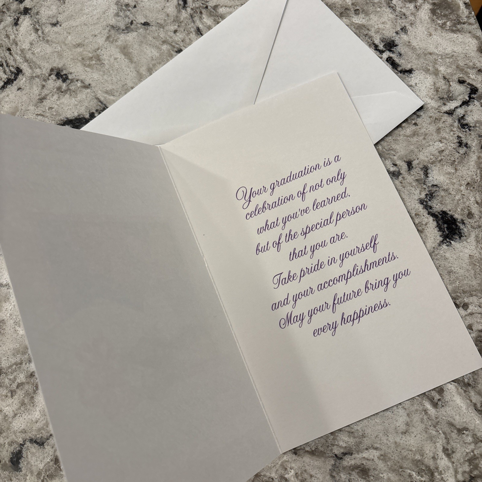 Graduation Granddaughter With Love 5’x7.75″ Stockwell Greeting Card