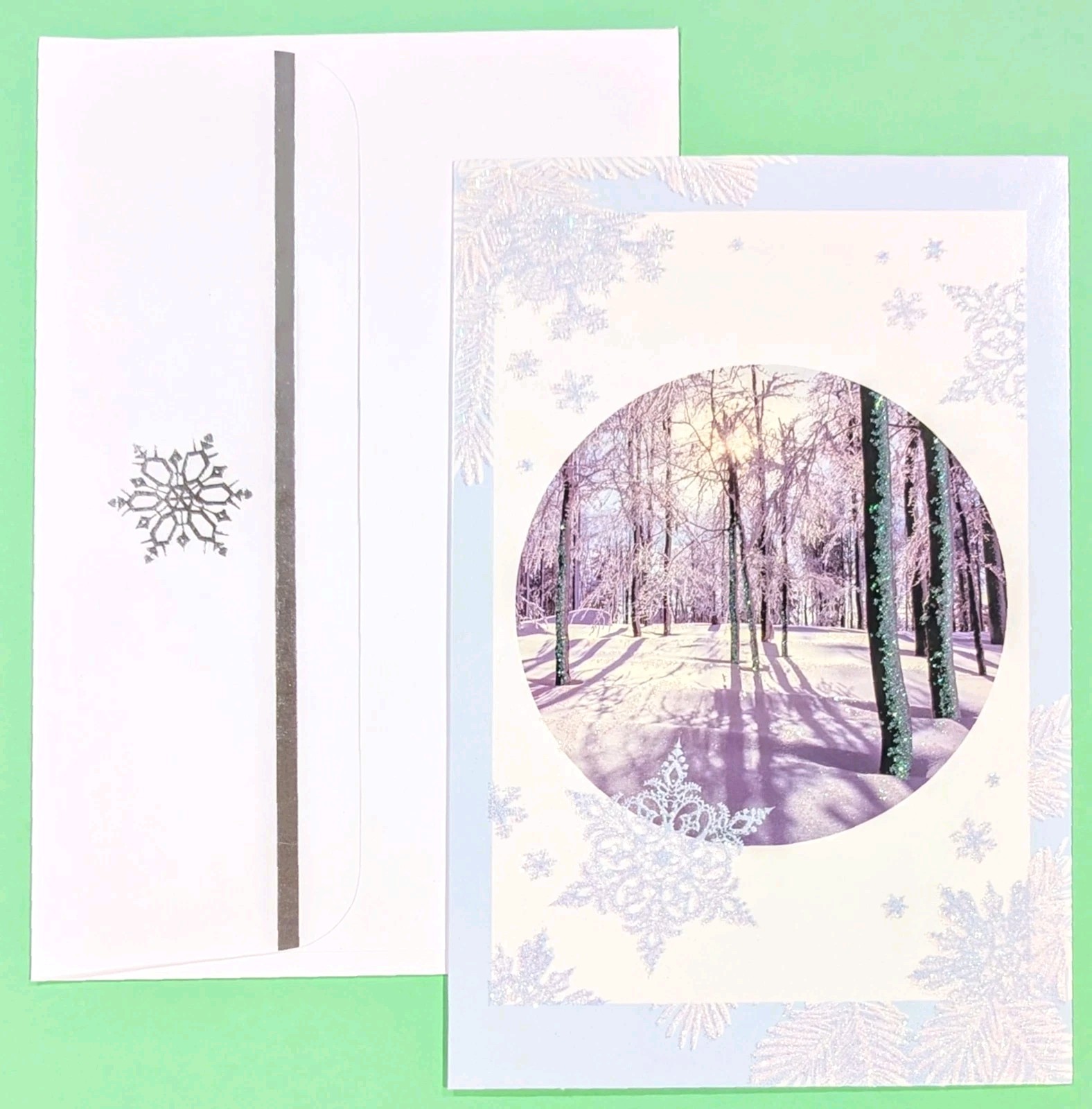 NEW American Greetings Holiday Christmas Card MAY YOU FIND JOY IN 5.5″ x 8.5″