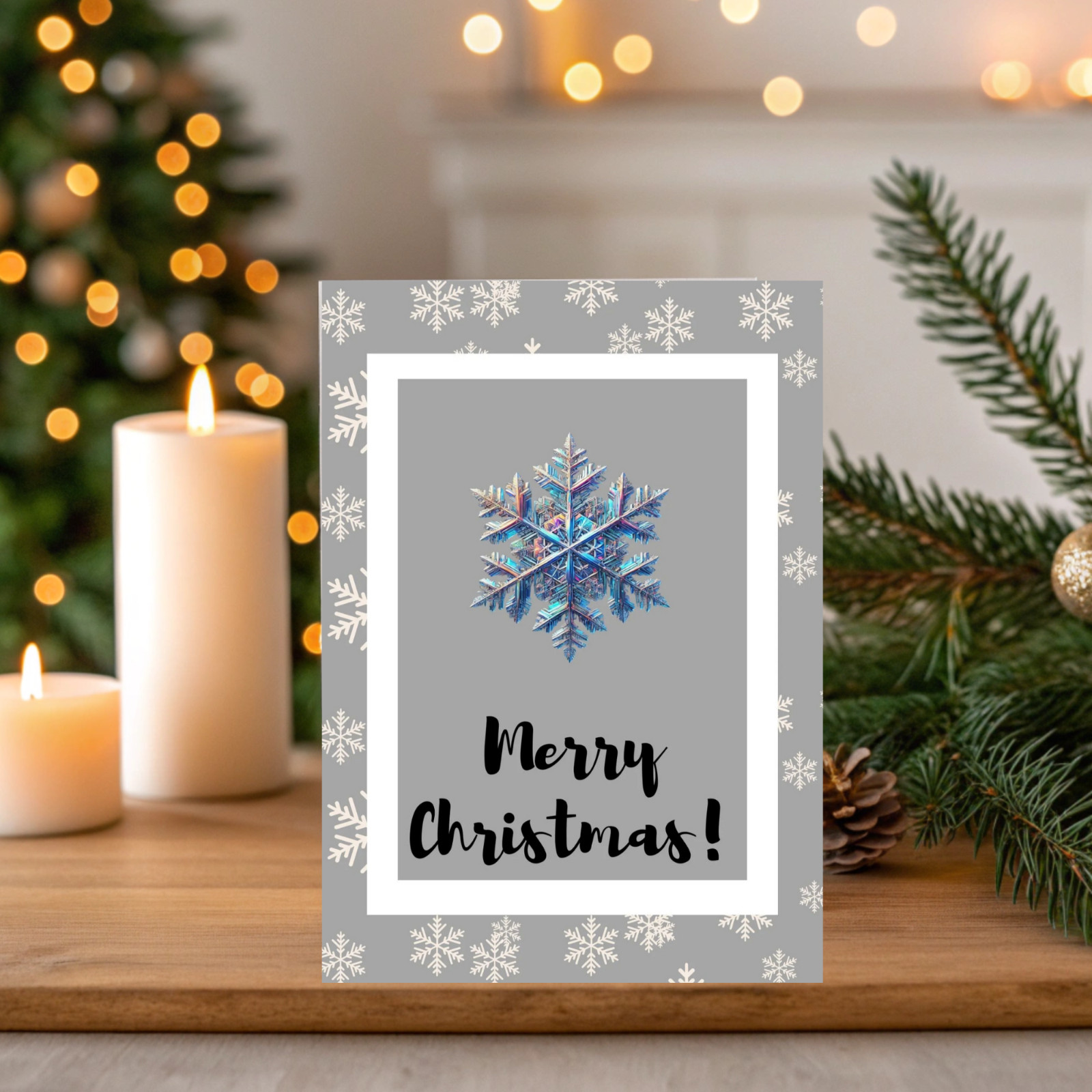 Modern Minimalist Christmas Card