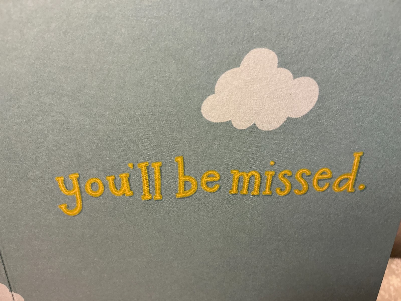 GOODBYE RSVP GREETING CARDS New w/Envelope LOT 3 “NEW WONDERFUL ADVENTURE”