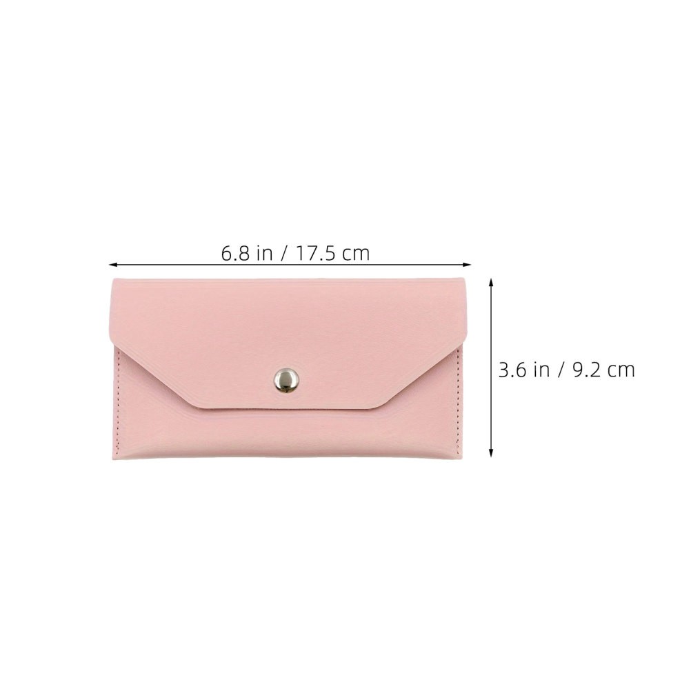 3 Pcs Budget Envelope Wallet Money Pouch for Earphones Cash