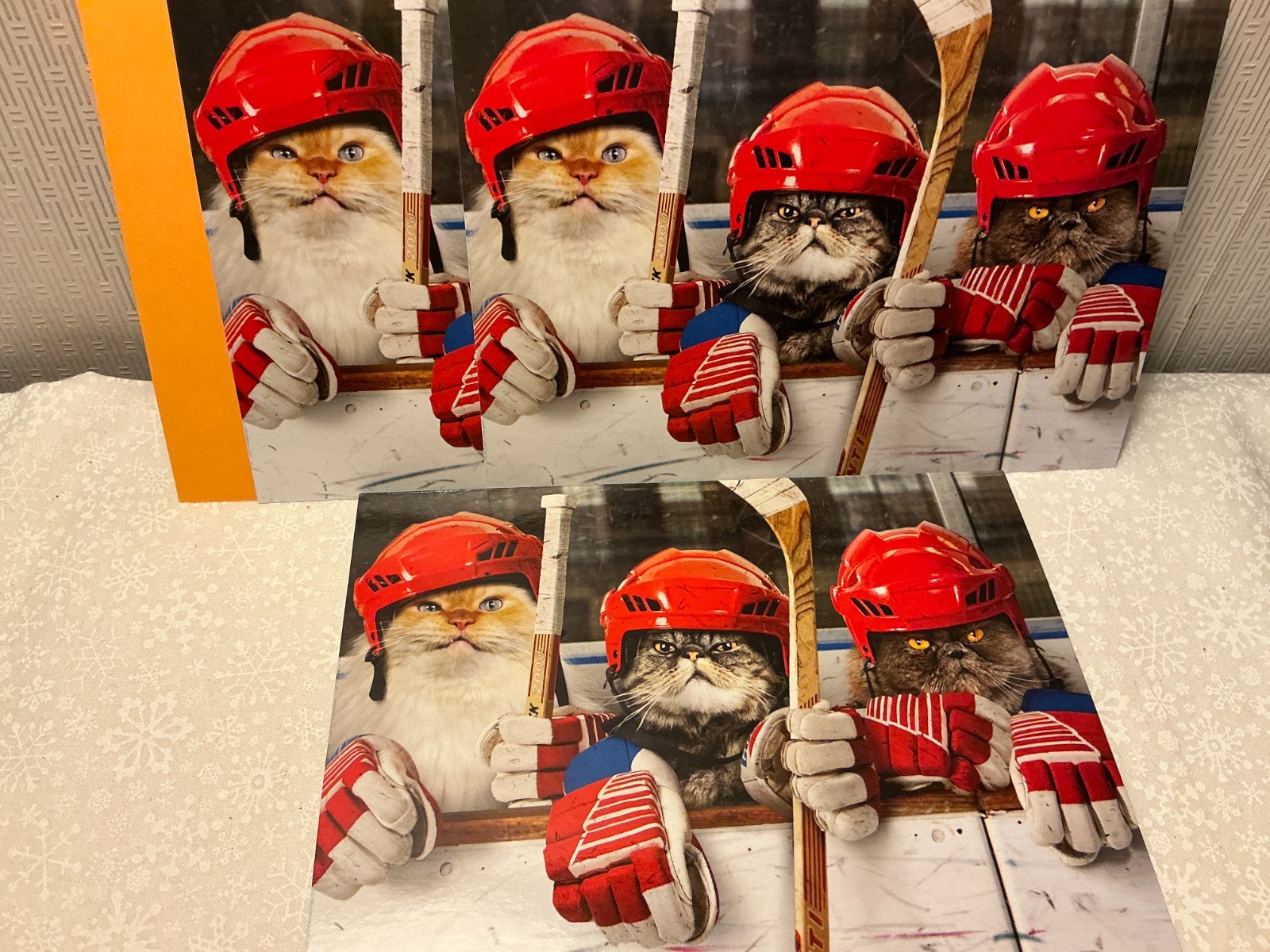 BIRTHDAY AVANTI CARDS New w/Envelopes LOT 3 “ENDS UP IN THE PENALTY BOX….”