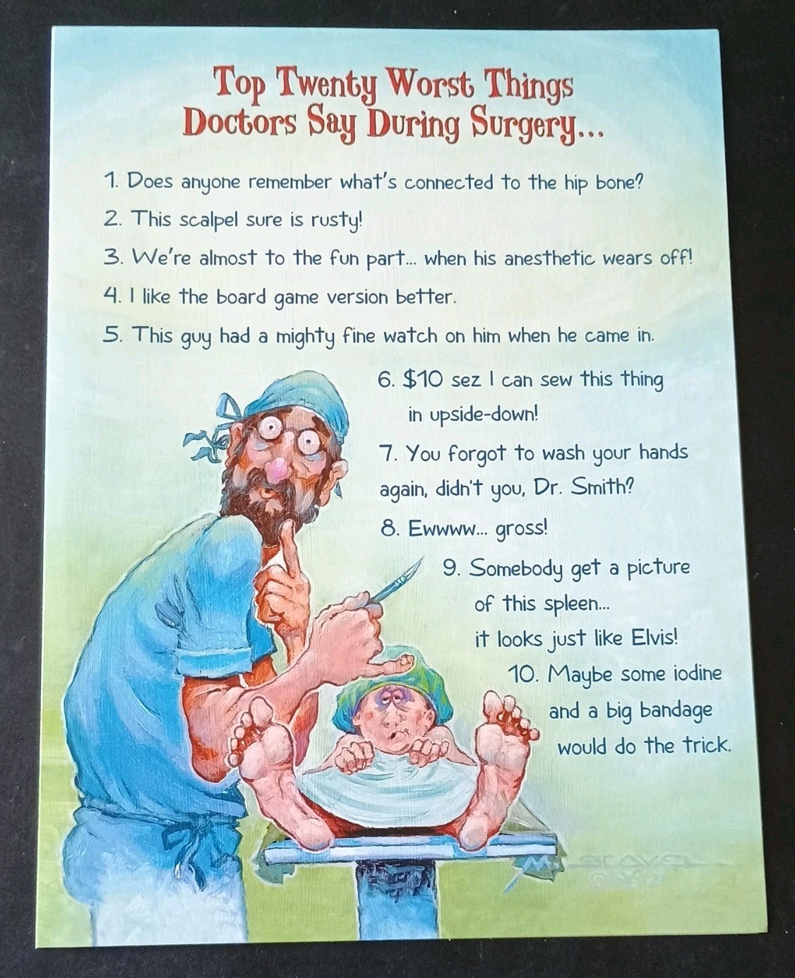 Funny Get Well Card