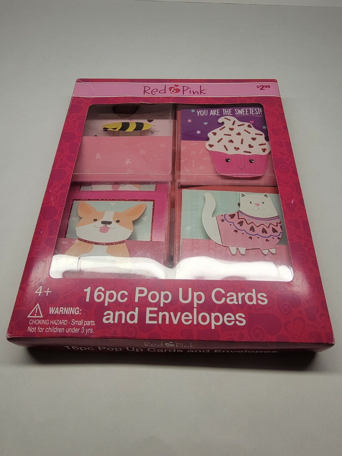 16 Pcs Pop Up Cards And Envelopes
