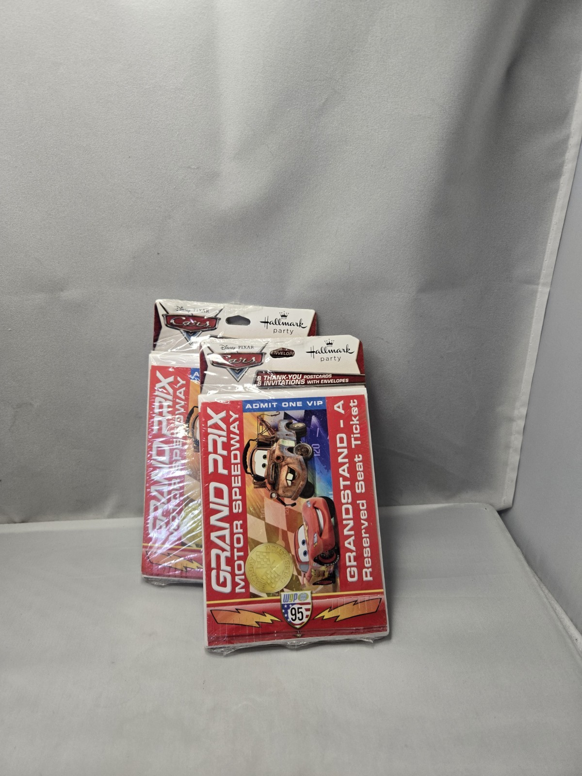 Cars Birthday Invitations & Thank You Cards 2 Unopened Pack Hallmark