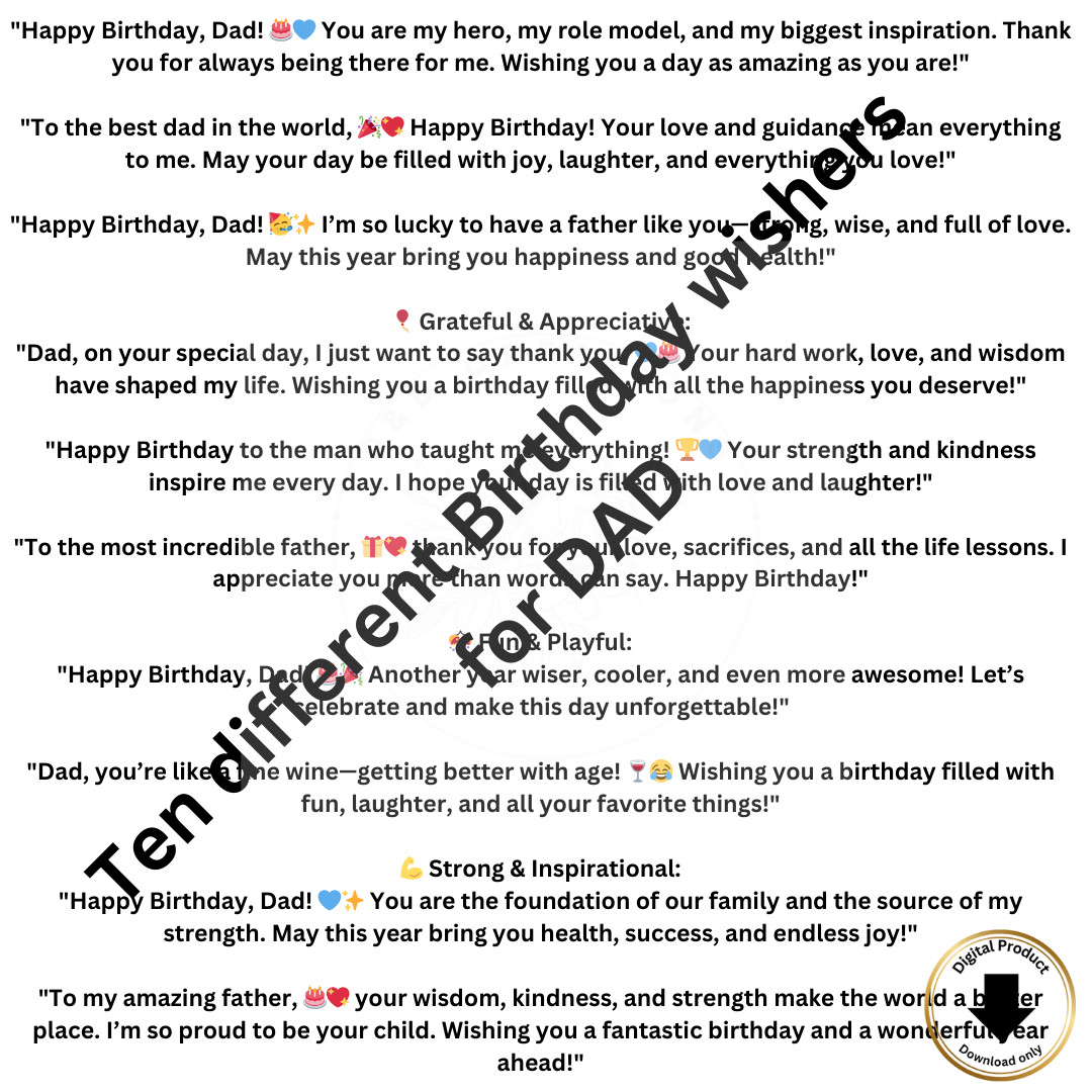 Digital Birthday Card Printable
