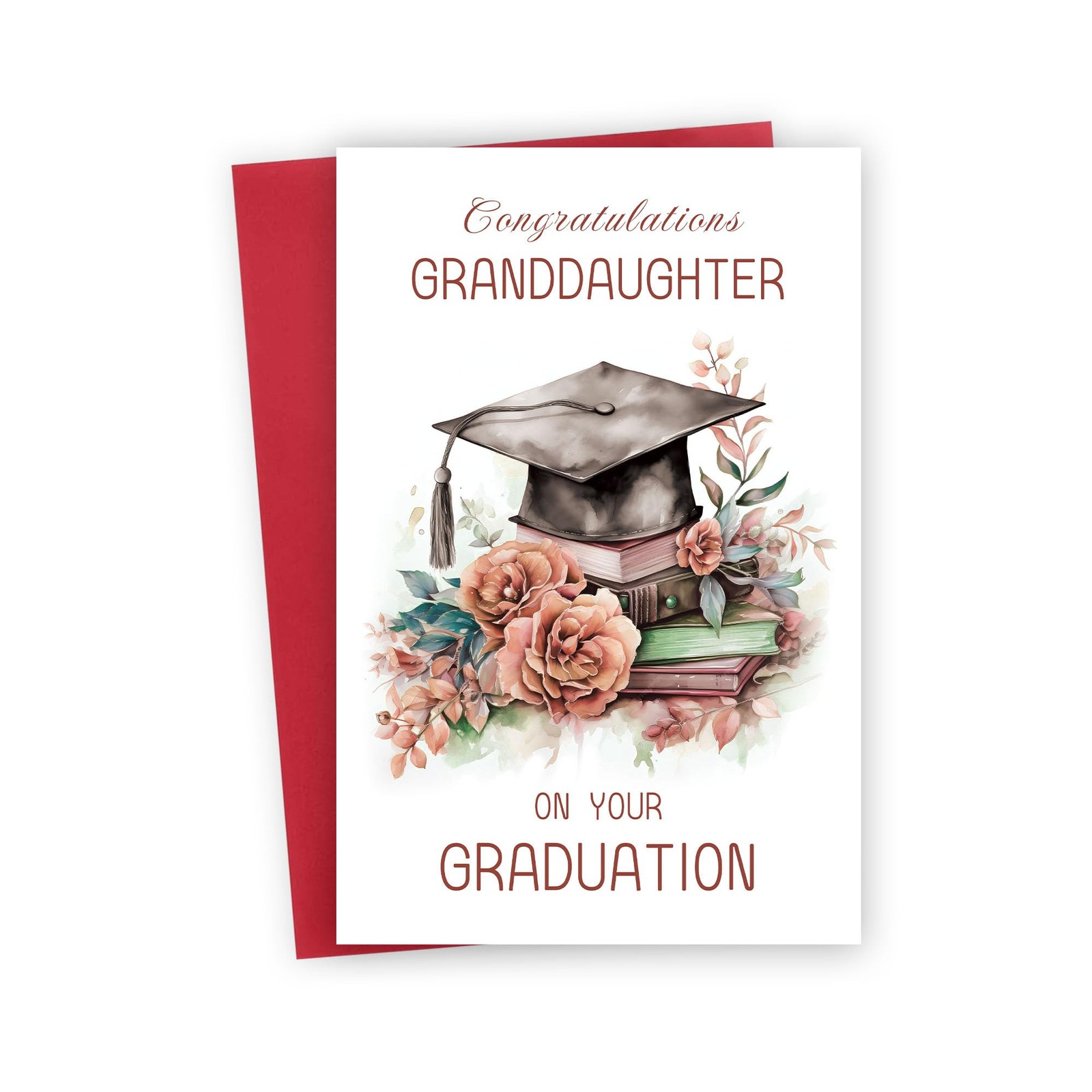 Granddaughter Graduation Card, High School College and University Graduation Gif
