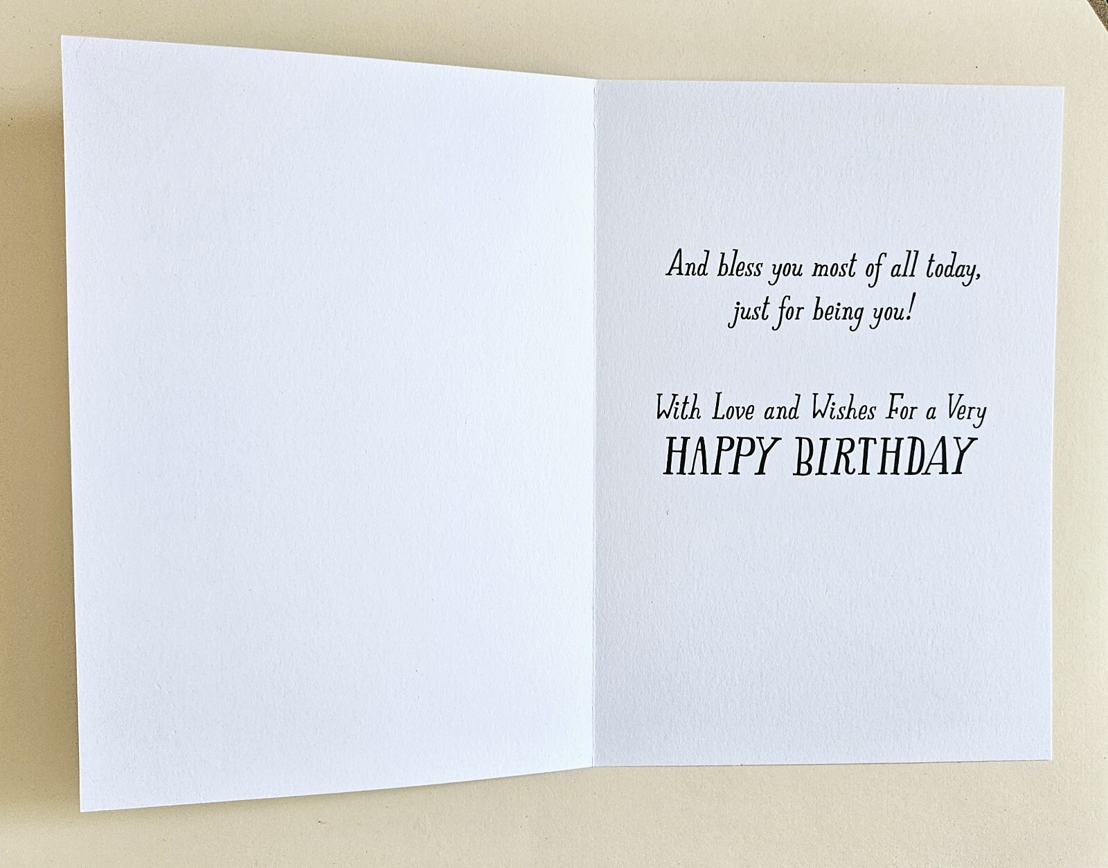Happy Birthday/Daughter/Greeting Card/Hallmark (incl. Envelope 5×7″)