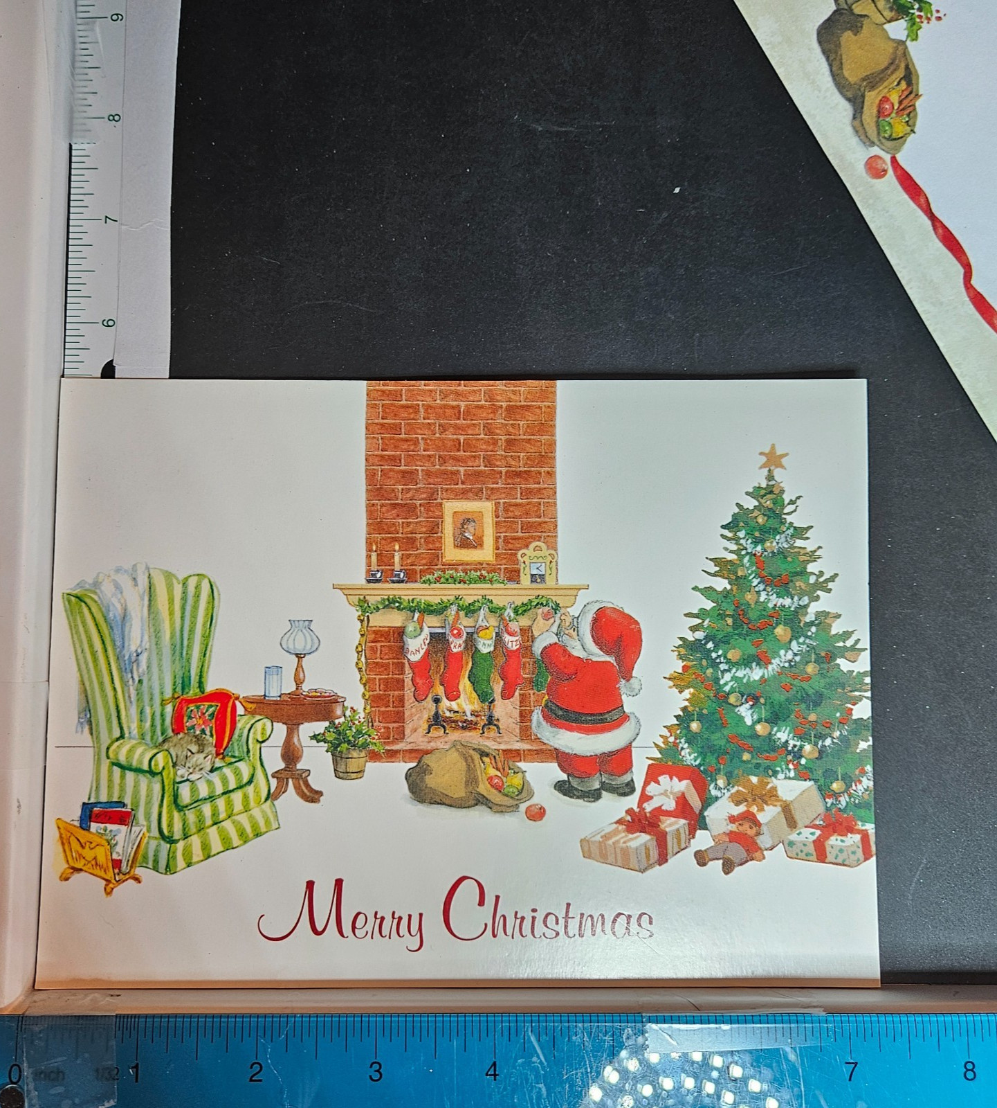THE NIGHT BEFORE CHRISTMAS Greeting Card 7″ x 5″