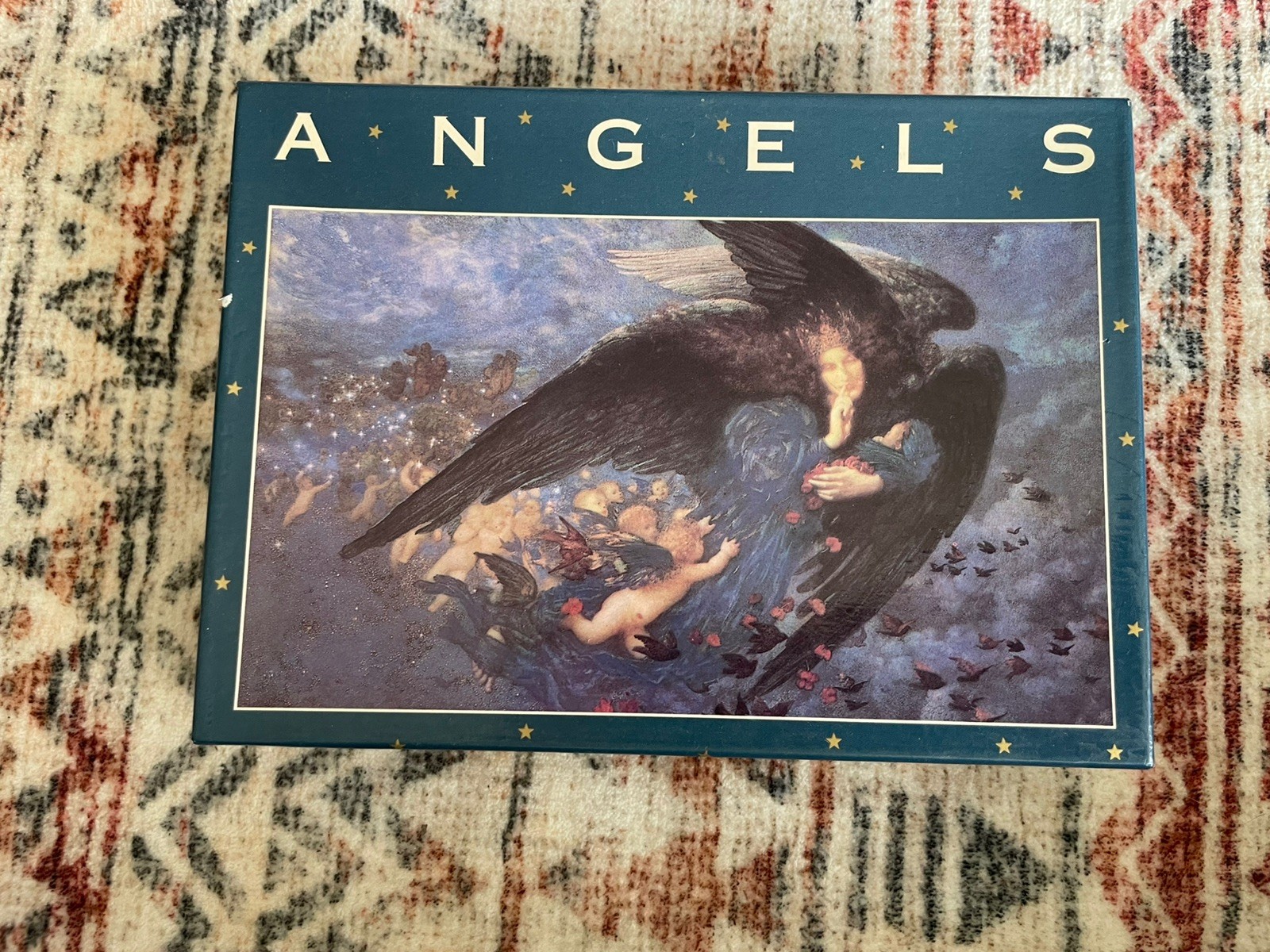 Box of 10 Angel Cards ExquisitePaintings by Renowned Artists-Pomegranate no. 444