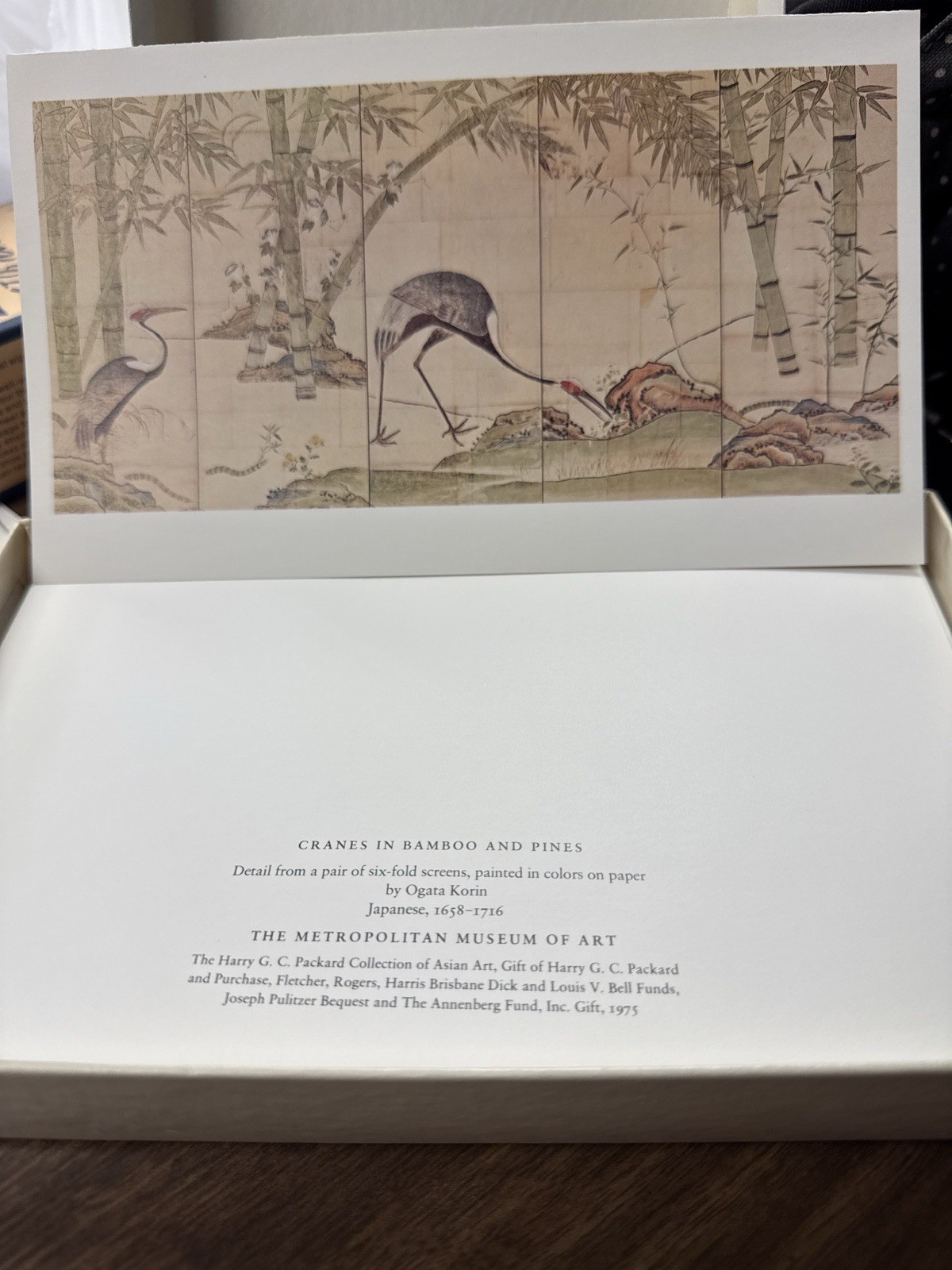 Met Museum Notecards Set (20) – Edo Period Japanese Art – Willow, Pine & Blossom