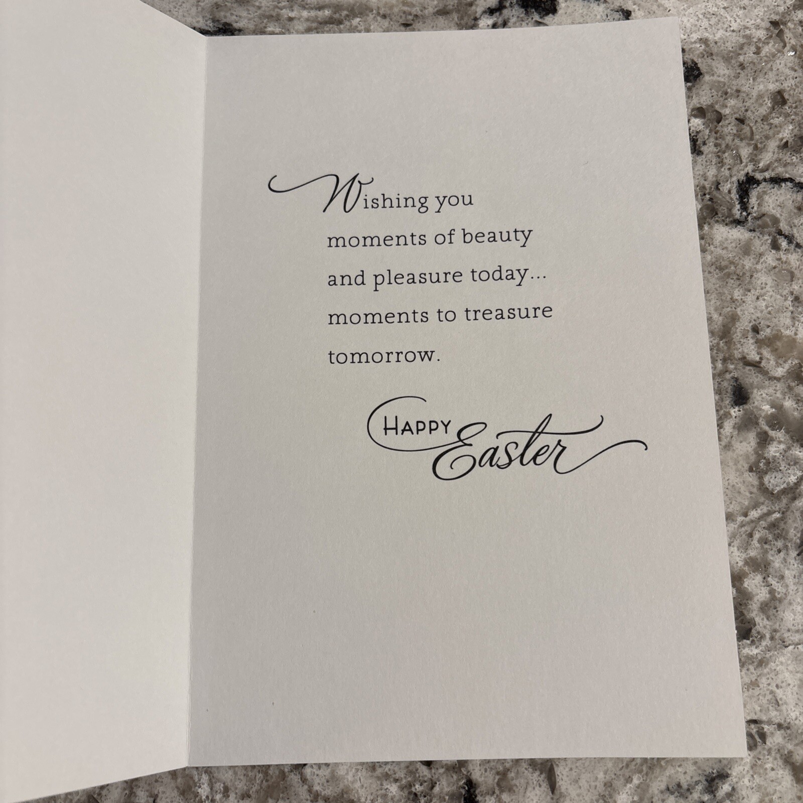 Happy Easter 🐣 SON and Daughter In Law 5”x7” Hallmark Greeting Card