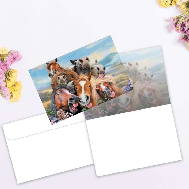Vibrant Notecards Blank Stationery Cards Eco Friendly W/ Envelopes All Occasions
