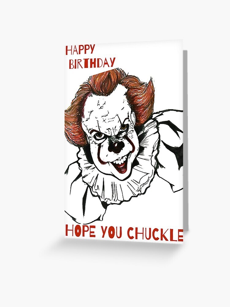 Have Horrific Birthday Digital Chuckle Celebration Cards SP MBSB- PRINTING REQ’D