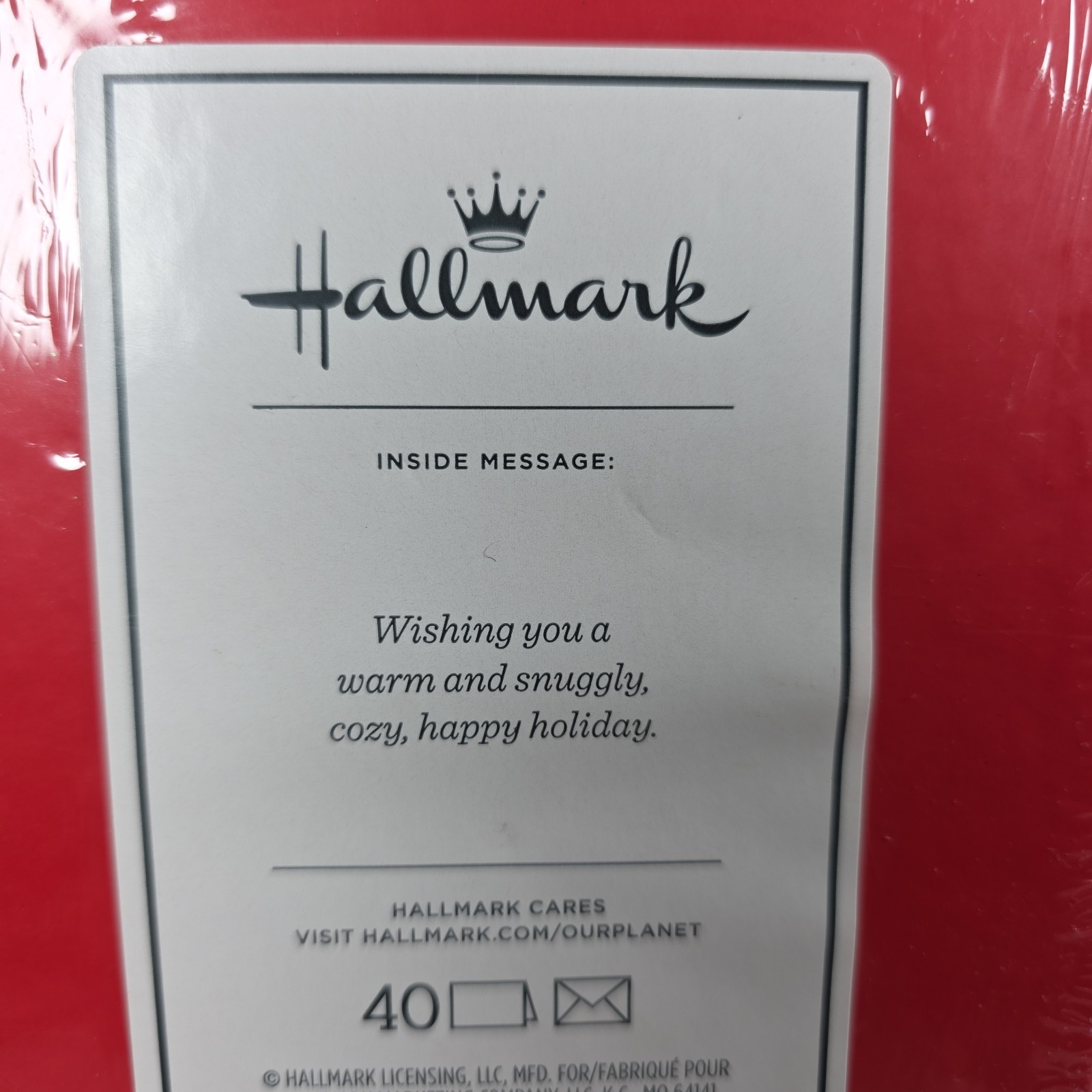 Hallmark Christmas Holiday Boxed Greeting Card Set Mouse New 40 Cards