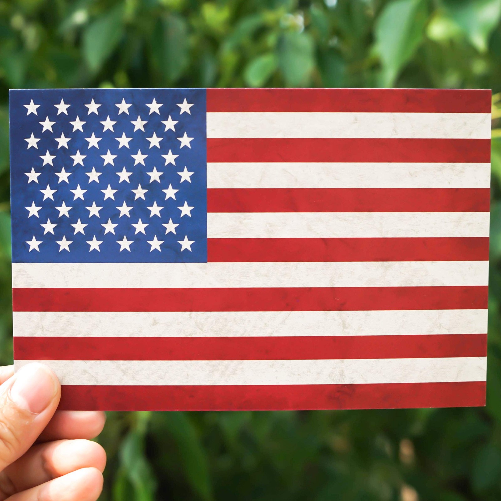Patriotic American postcard United States of America flag vintage postcards 4…
