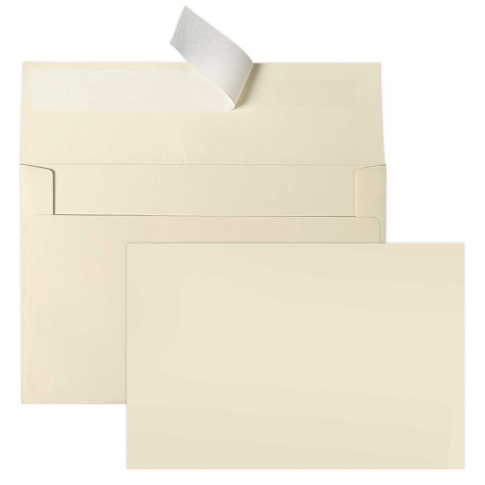 Blank Note Cards and Envelopes 4×6 Ivory Cream 100 Pack – DIY Invitations, All