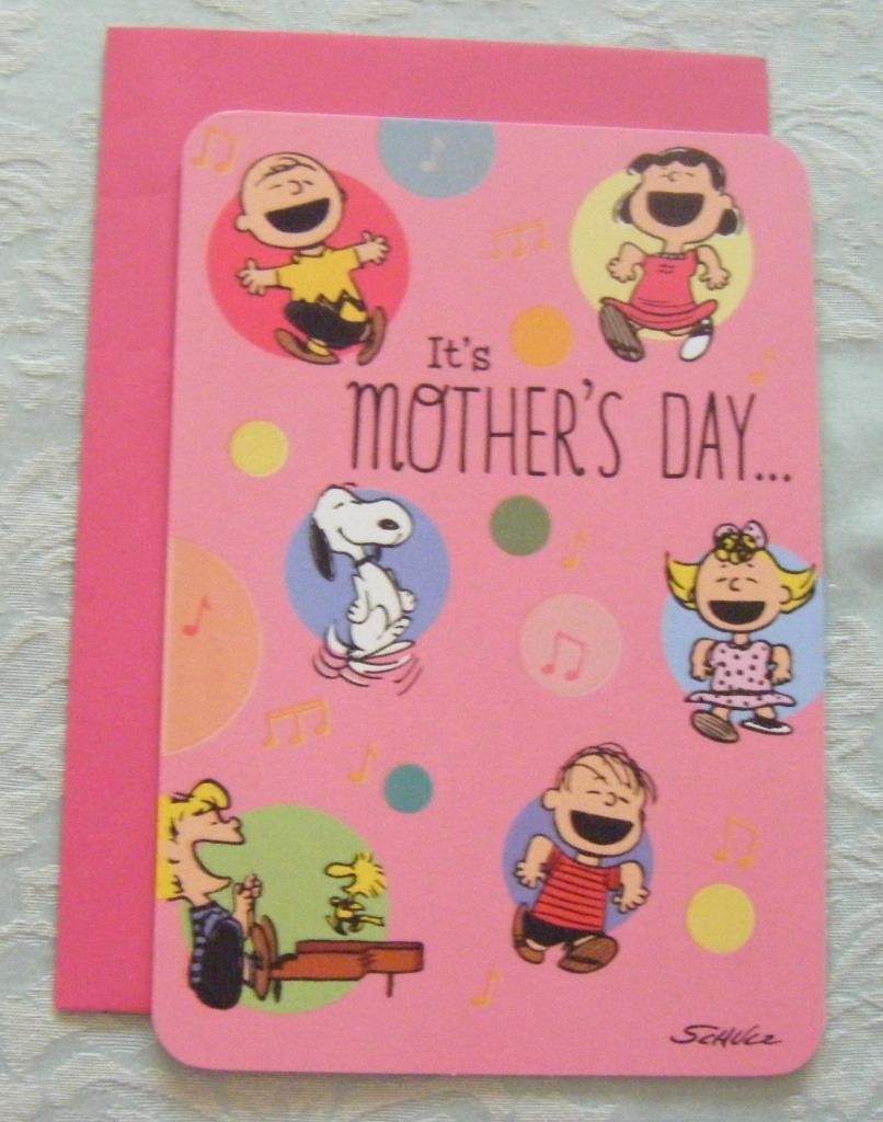 Peanuts Snoopy It’s Mother’s Day Greeting Card by Hallmark New (433)