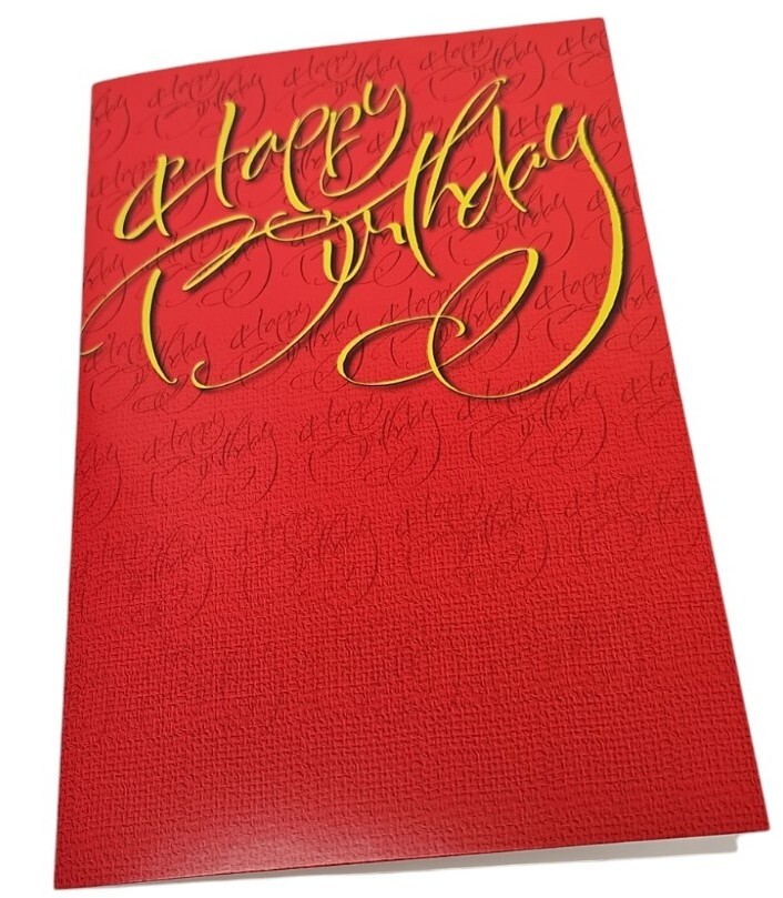 5×7 Happy Birthday Card Sister Daughter Friend She Her Him Brother Boyfriend
