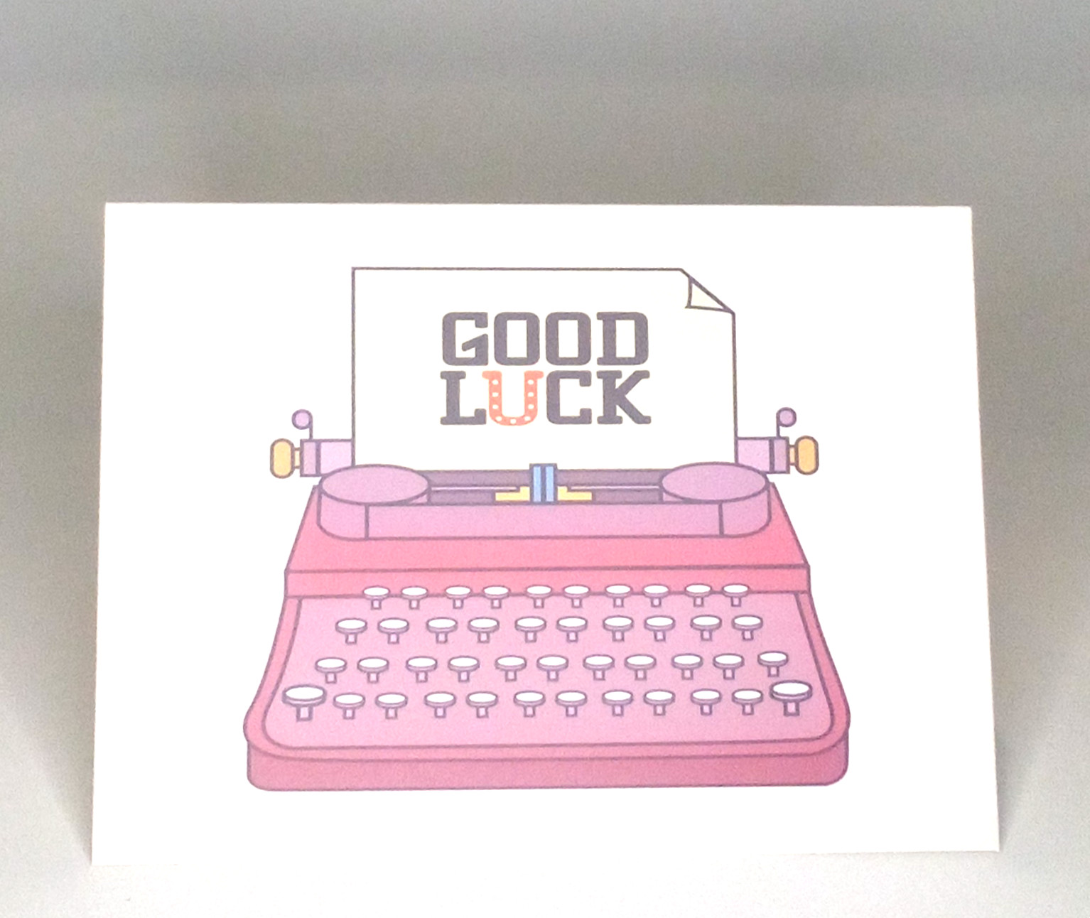 Congratulations Greeting Card, Good Luck, “You can do it! Good luck!”