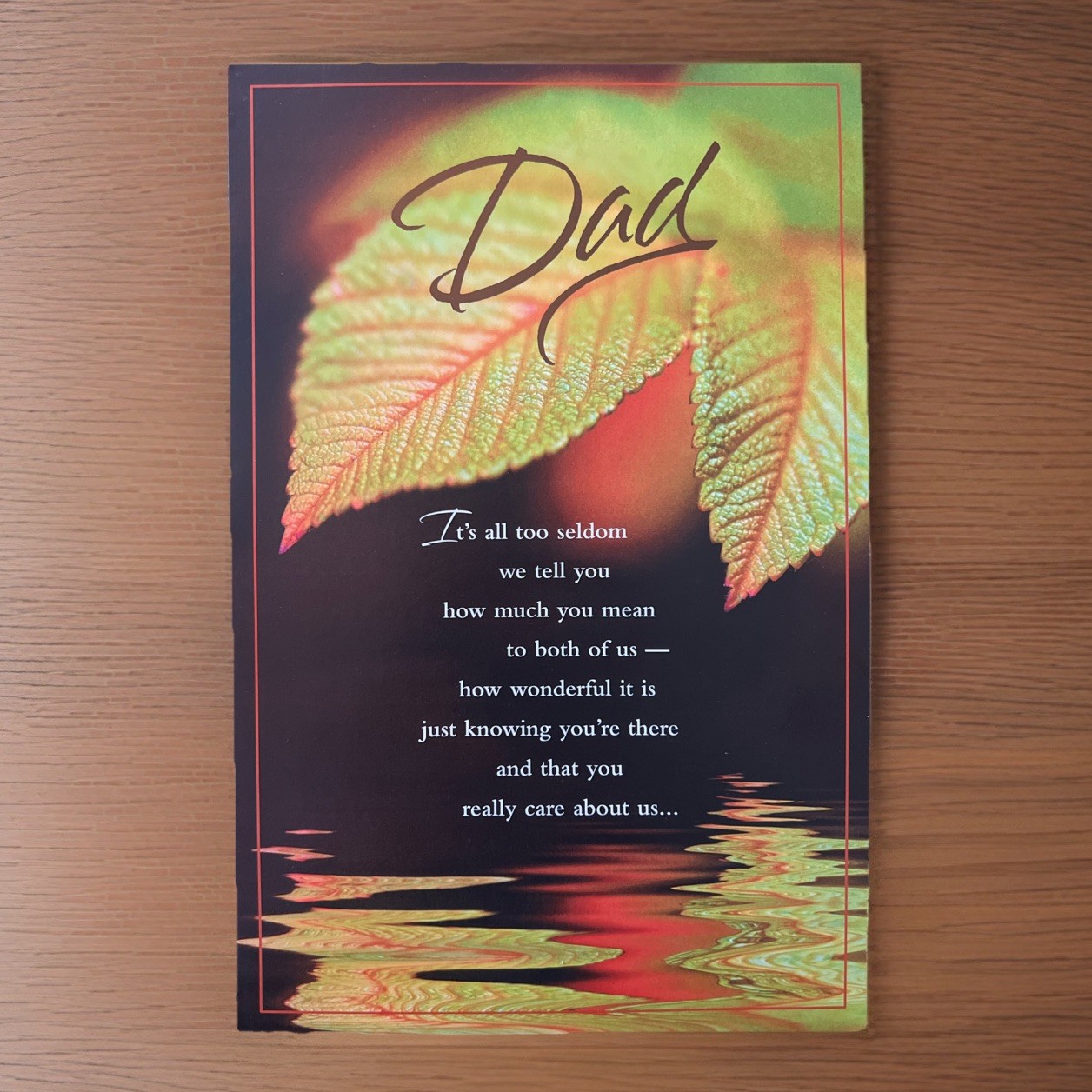 Father’s Day Card – Happy Father’s Day – From The Both Of Us – Sentimental