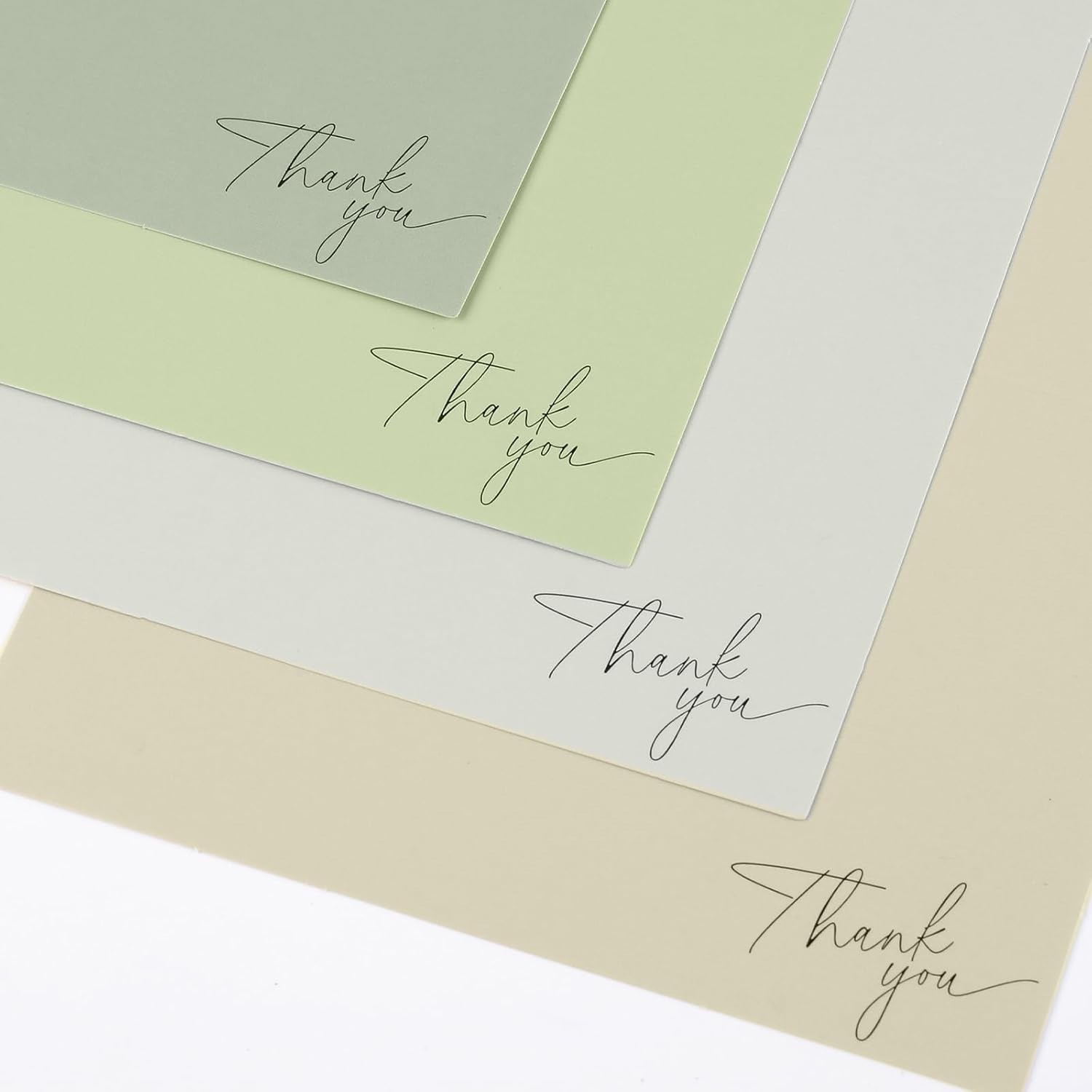 Thank You Cards with Envelopes 52P, 3.5×5 In Thank You Notes with Envelopes Set