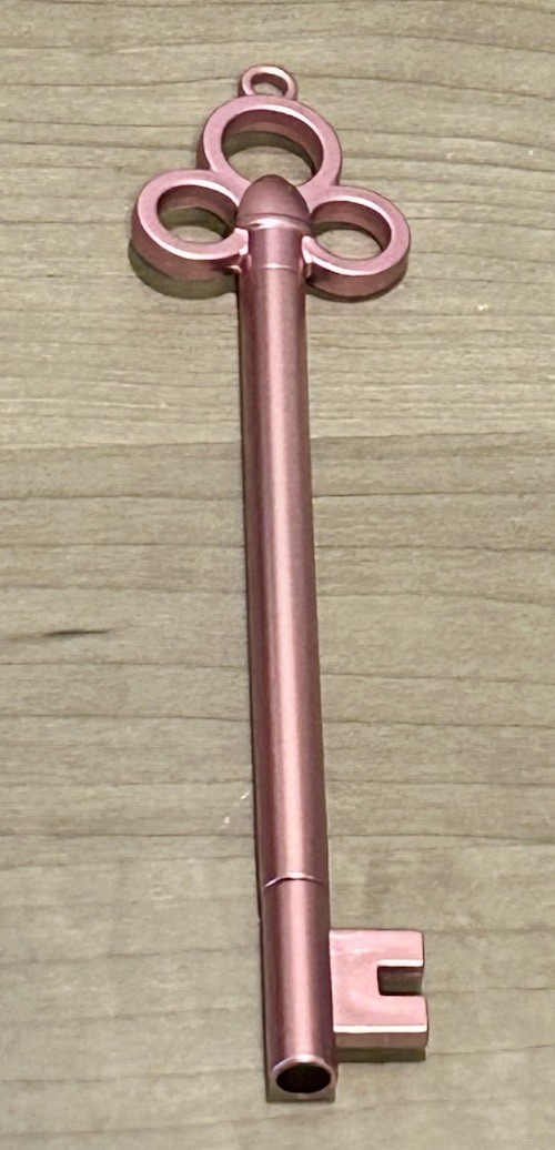 NEW Wonton In A Million Pink Key frm Birthday Celebration Older Vintage Sold Out