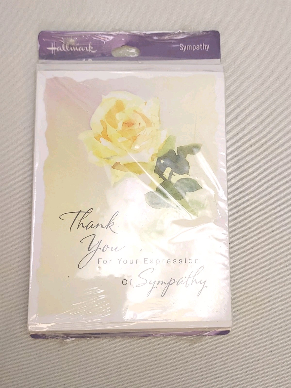 Lot Of 2 Sets (NEW) Thank You For Your Expression Of Sympathy Cards Hallmark