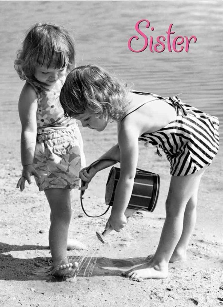 SISTER BIRTHDAY “Love you from your head to your toes!” AVANTI GIRLS ON BEACH
