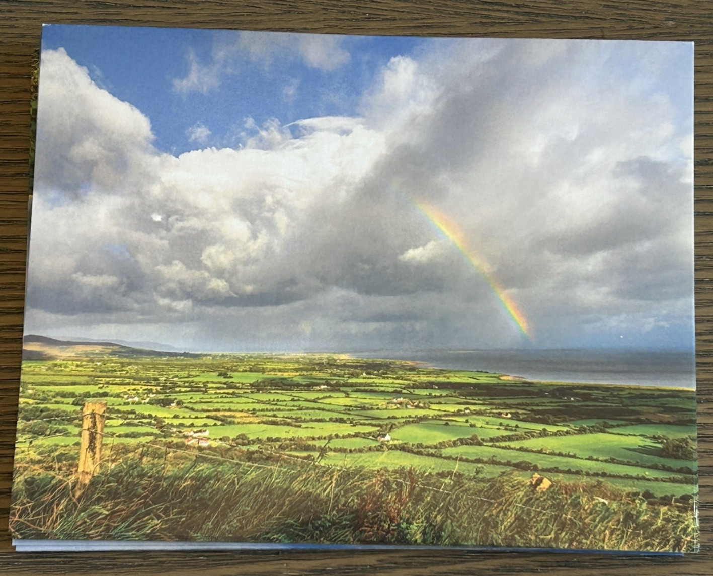 Rainbow in the clouds 25 Blank Note Cards & Envelopes Buffini & Co