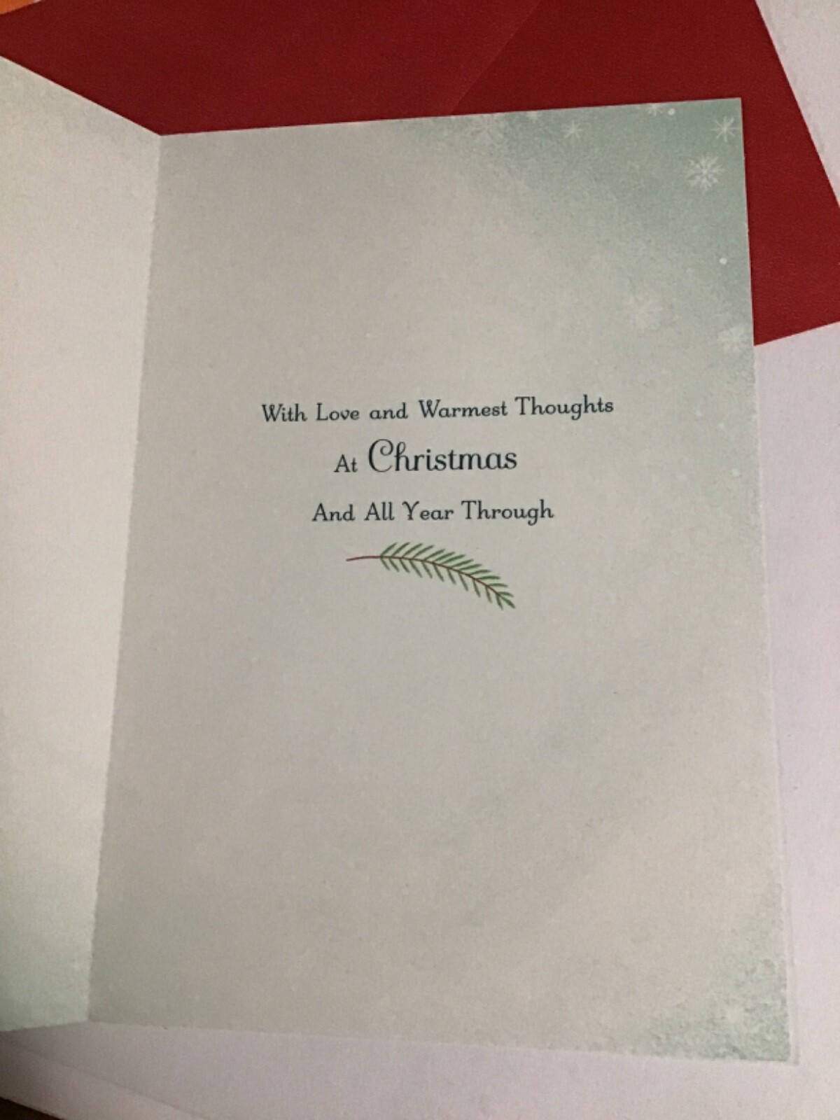Merry Christmas Wonderful Daughter And Son In Law 5.5”x8” Hallmark Greeting Card