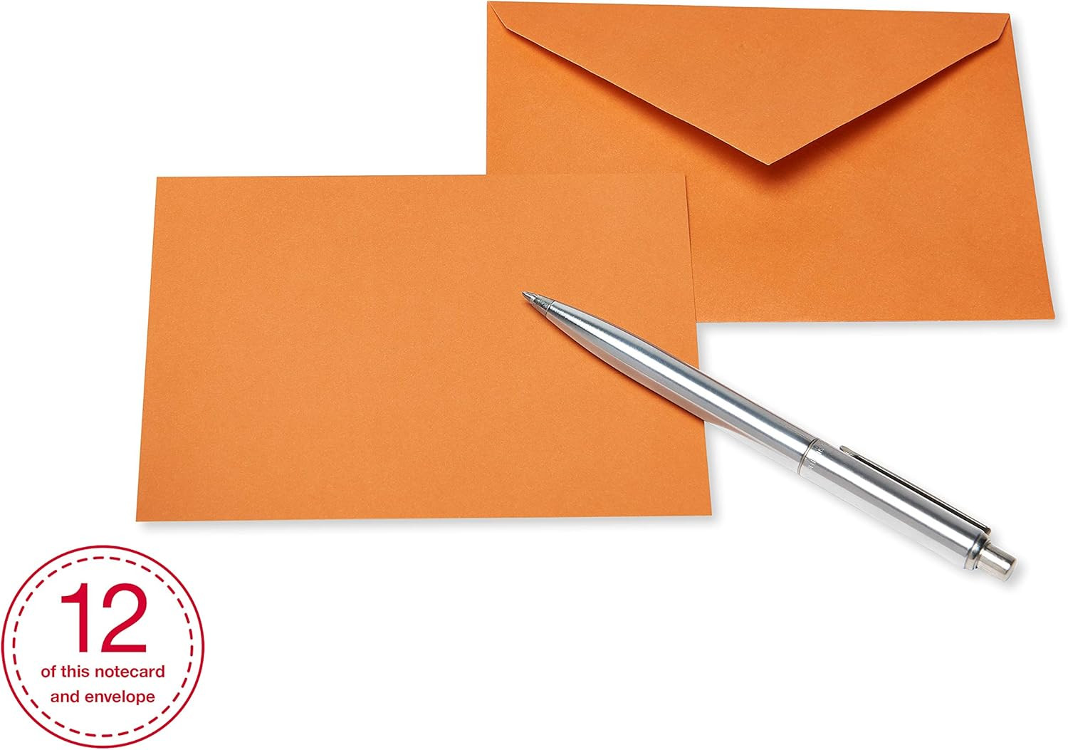 Single Panel Blank Cards with Envelopes, Earthtone Colors (100-Count)