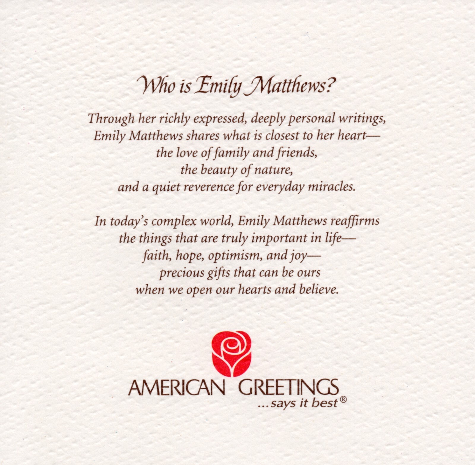 Religious WEDDING Congratulations Card by Emily Matthews + ✉